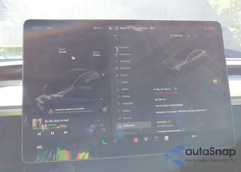 2021 Tesla Model 3 из США, поврежденный, VIN 5YJ3E1EC4MF036983